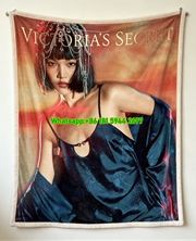 Victoria's Secret Flannel Throw Blanket VS Sofa Blanket V255